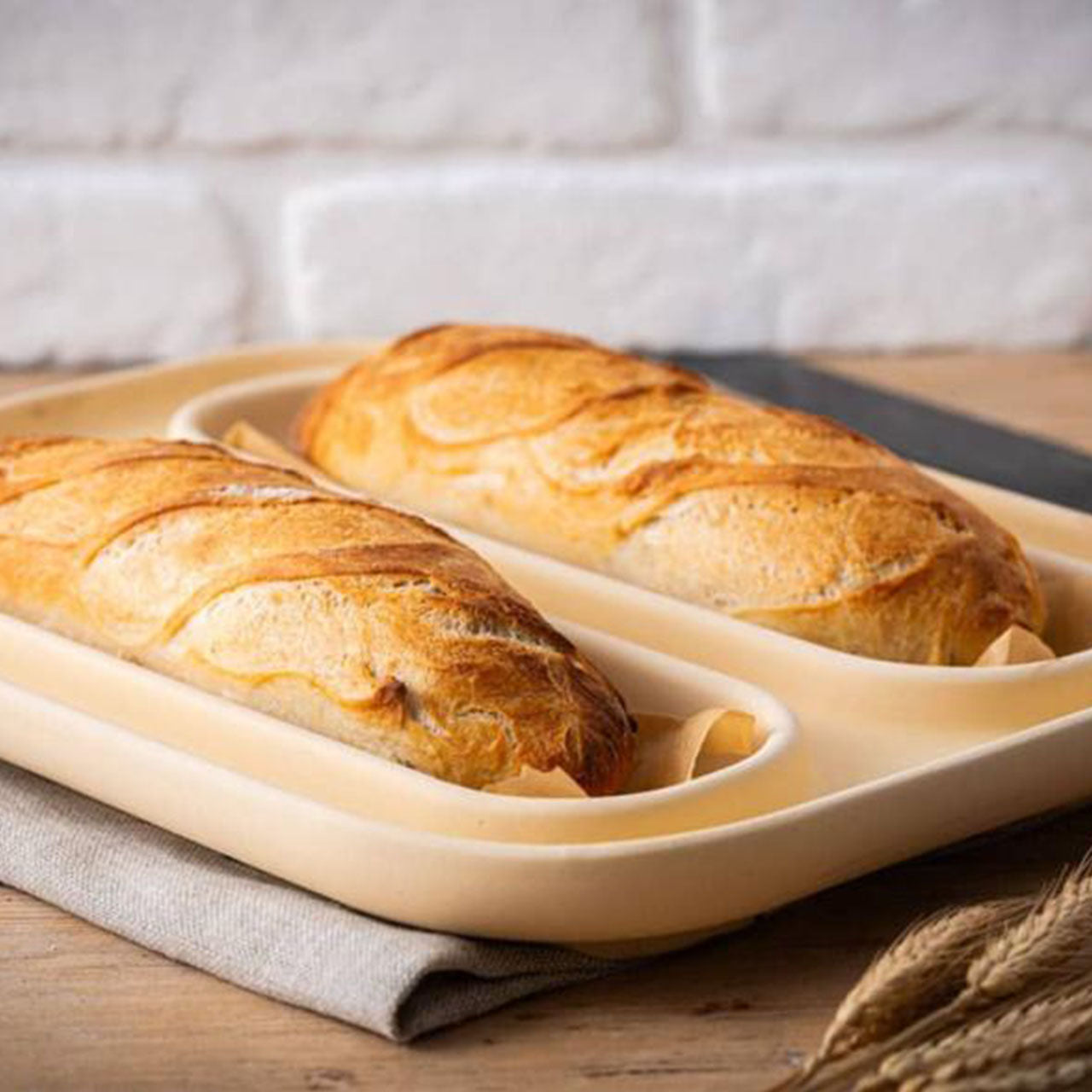 Denk Keramik Baguettebäcker Backplatte