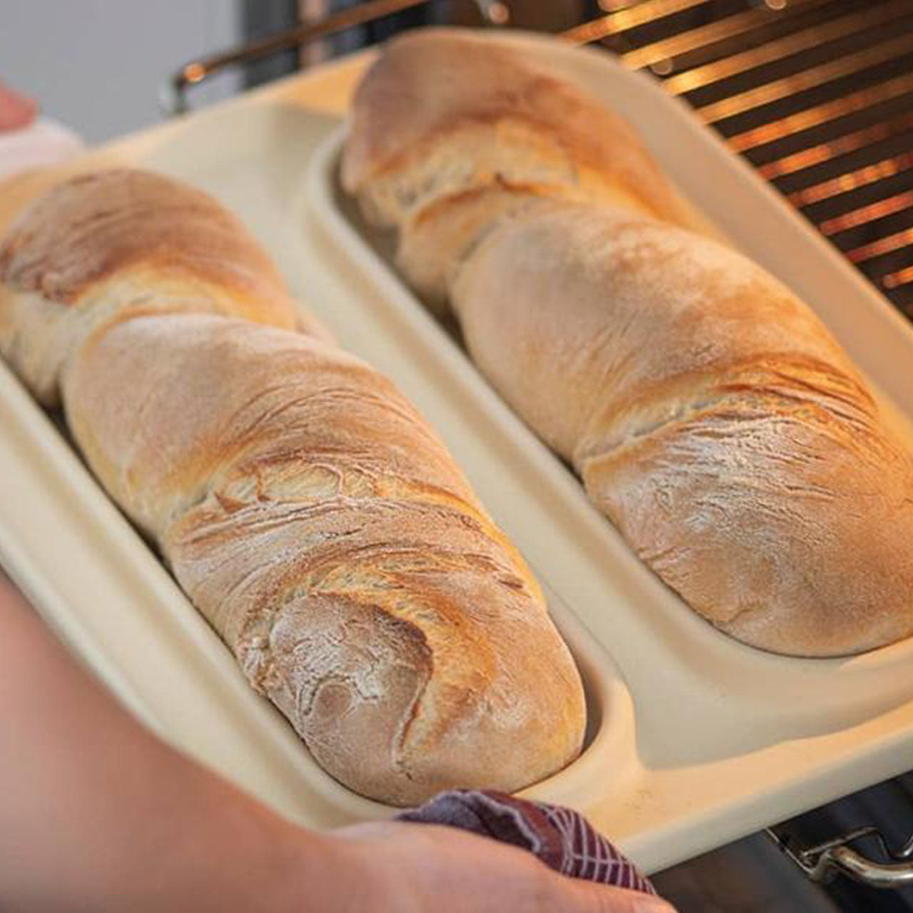 Denk Keramik Baguettebäcker Backplatte