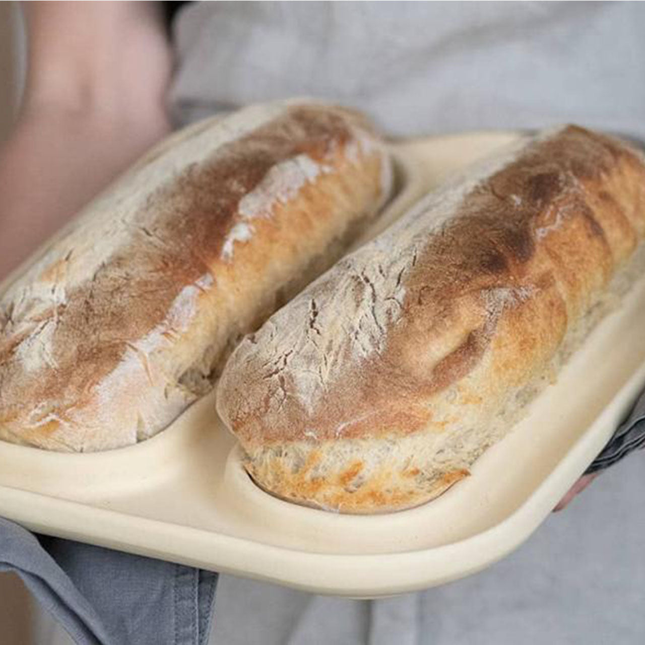 Denk Keramik Baguettebäcker Backplatte