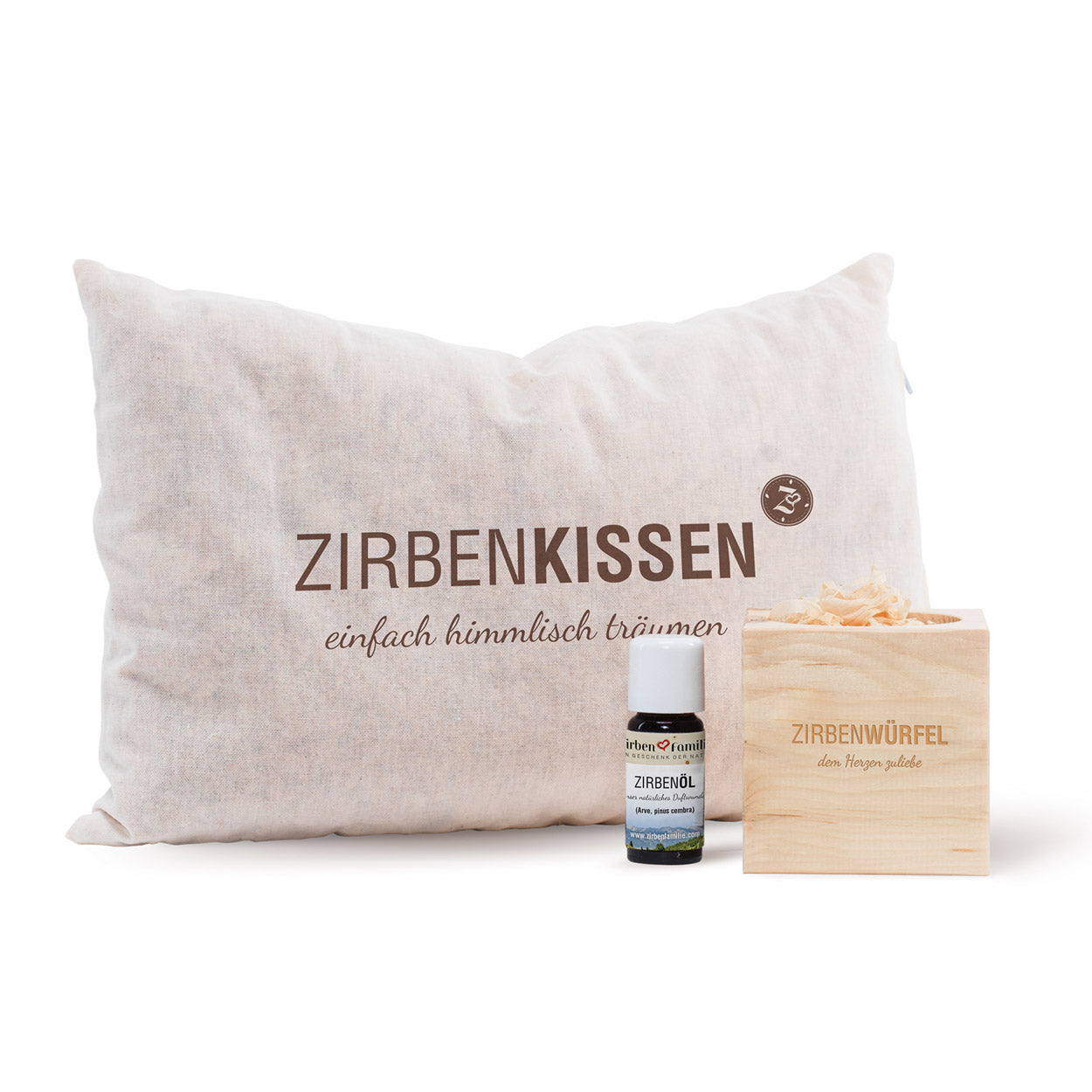 ZirbenFamilie Kombipack -Gute Nacht Set