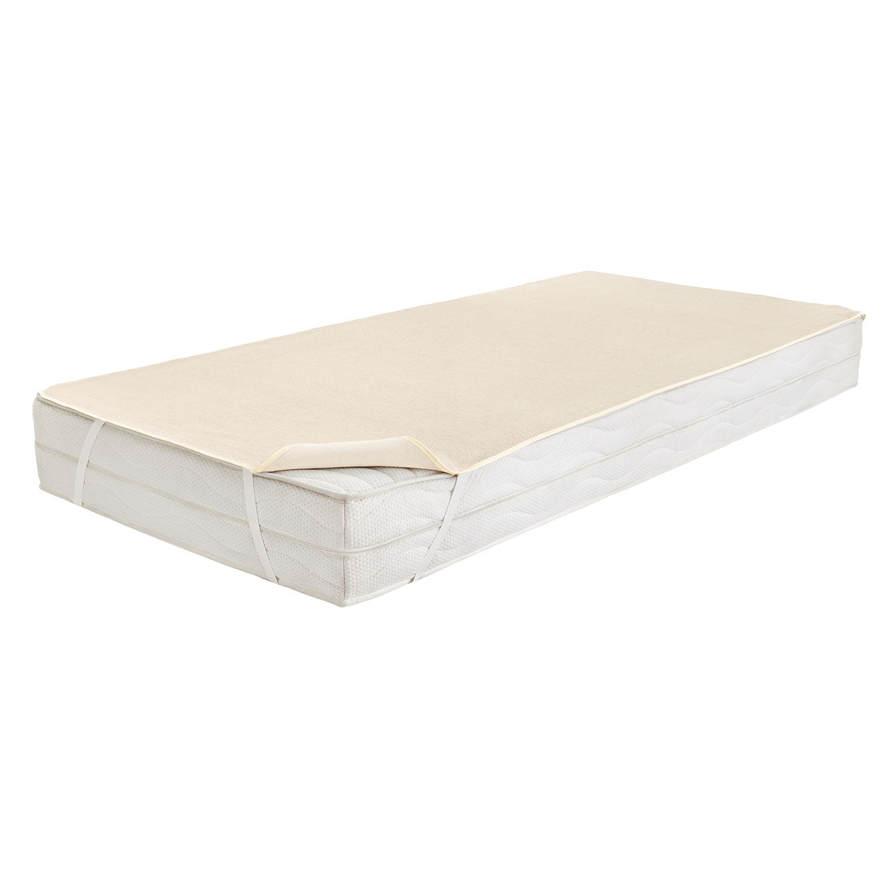 Dormisette Protect & Care Molton Baumwoll-Leinen Matratzenauflage