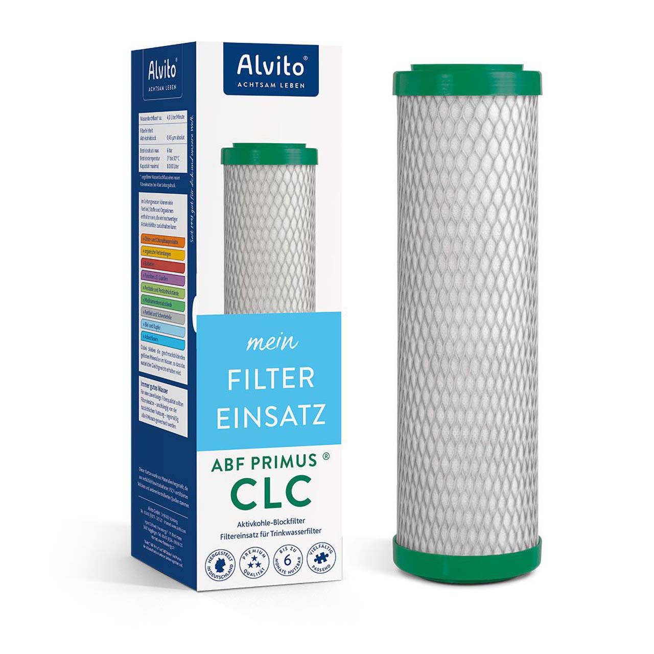 Alvito Filtereinsatz ABF für Alvito Wasserfilter