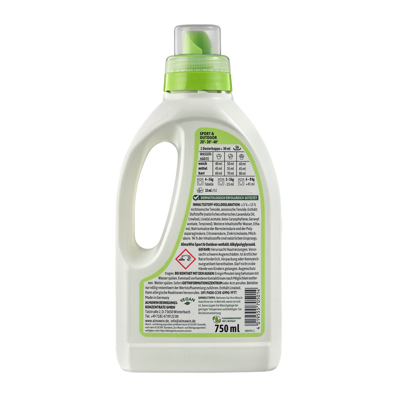 Almawin Sport und Outdoor Waschmittel