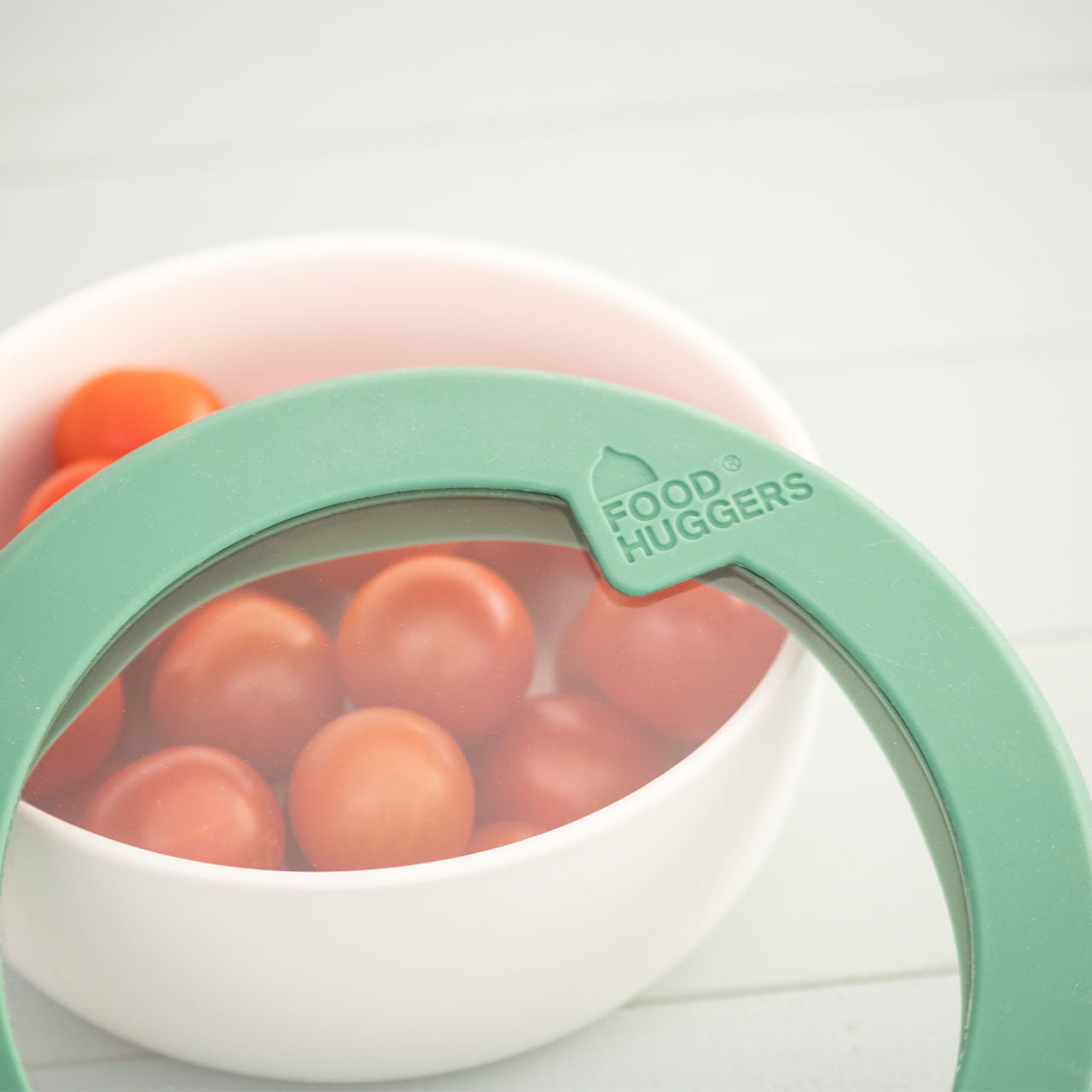 Food Huggers Frischhaltedeckel aus Glas / Silikon