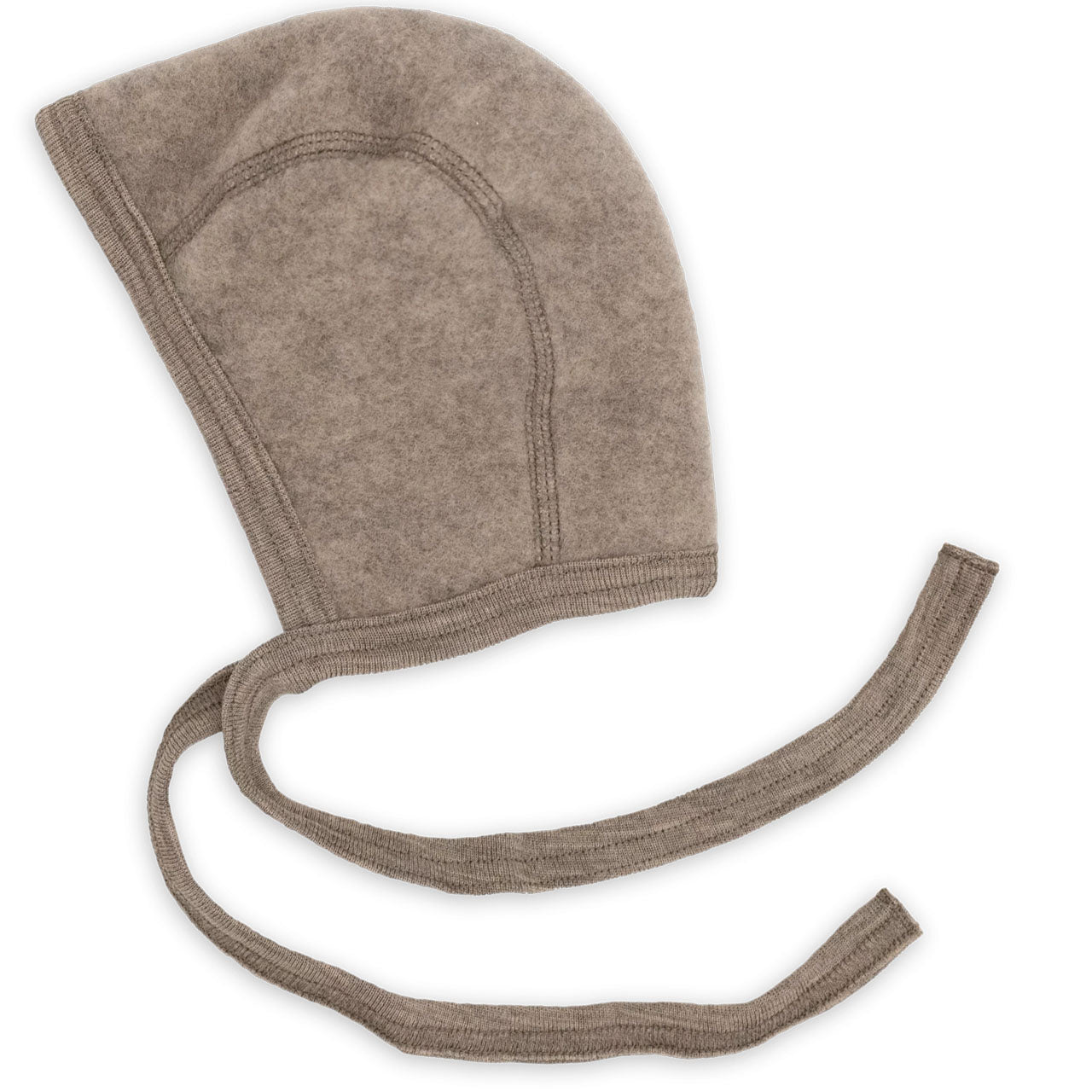 Engel Baby Häubchen aus Merinoschurwolle/Fleece