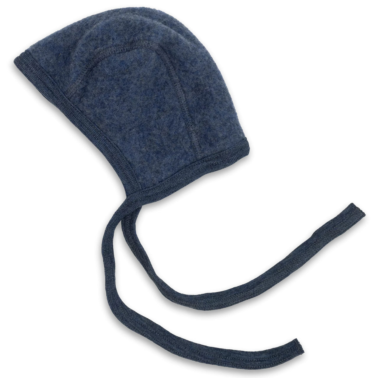 Engel Baby Häubchen aus Merinoschurwolle/Fleece
