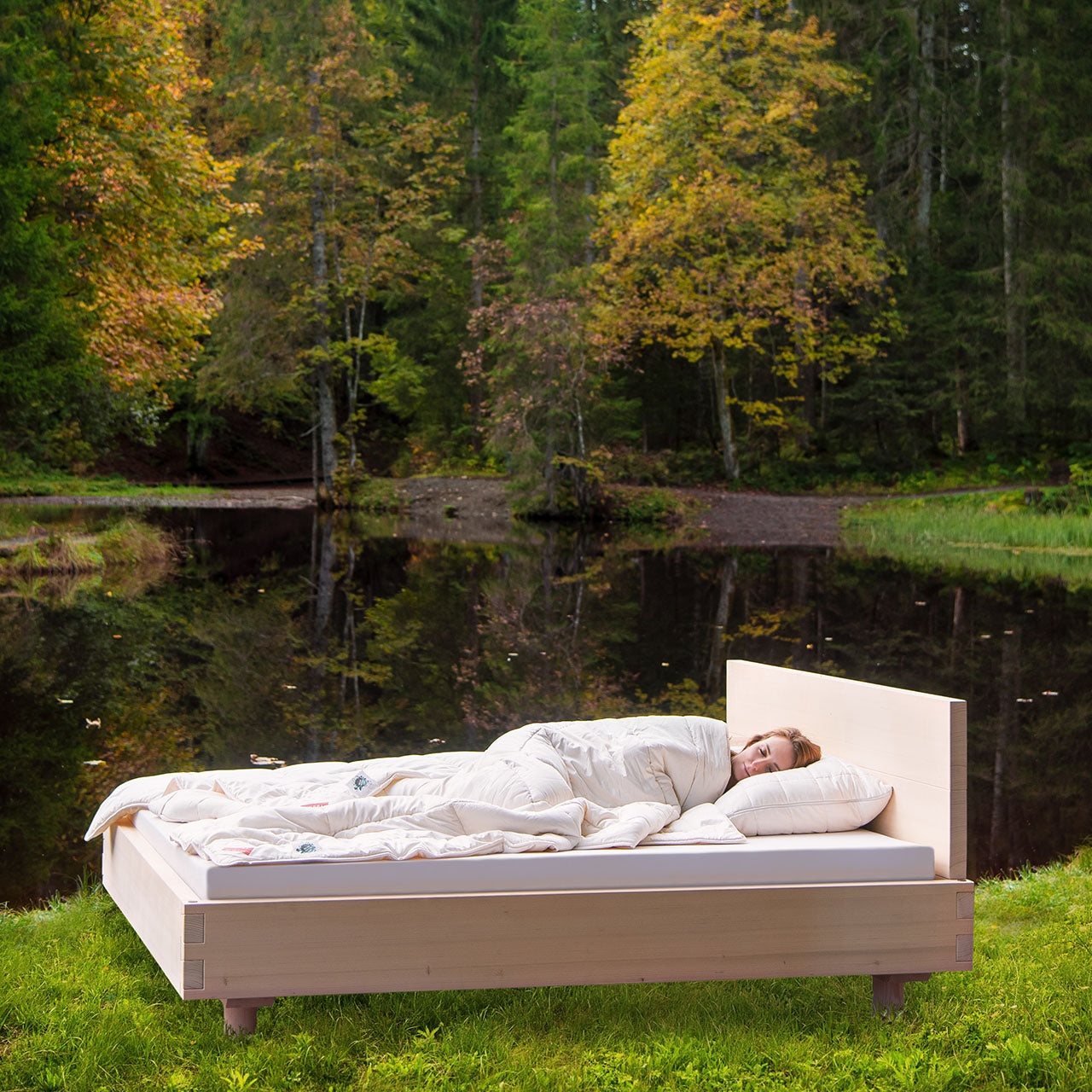 Hefel Bio Timber Frühjahr/Sommer-Bettdecke mit TENCEL™-Füllung