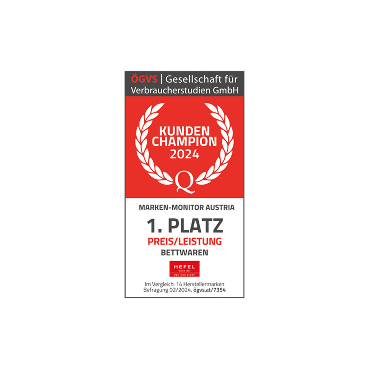 Hefel Pure Maize Winter-Bettdecke mit Mais-Füllung