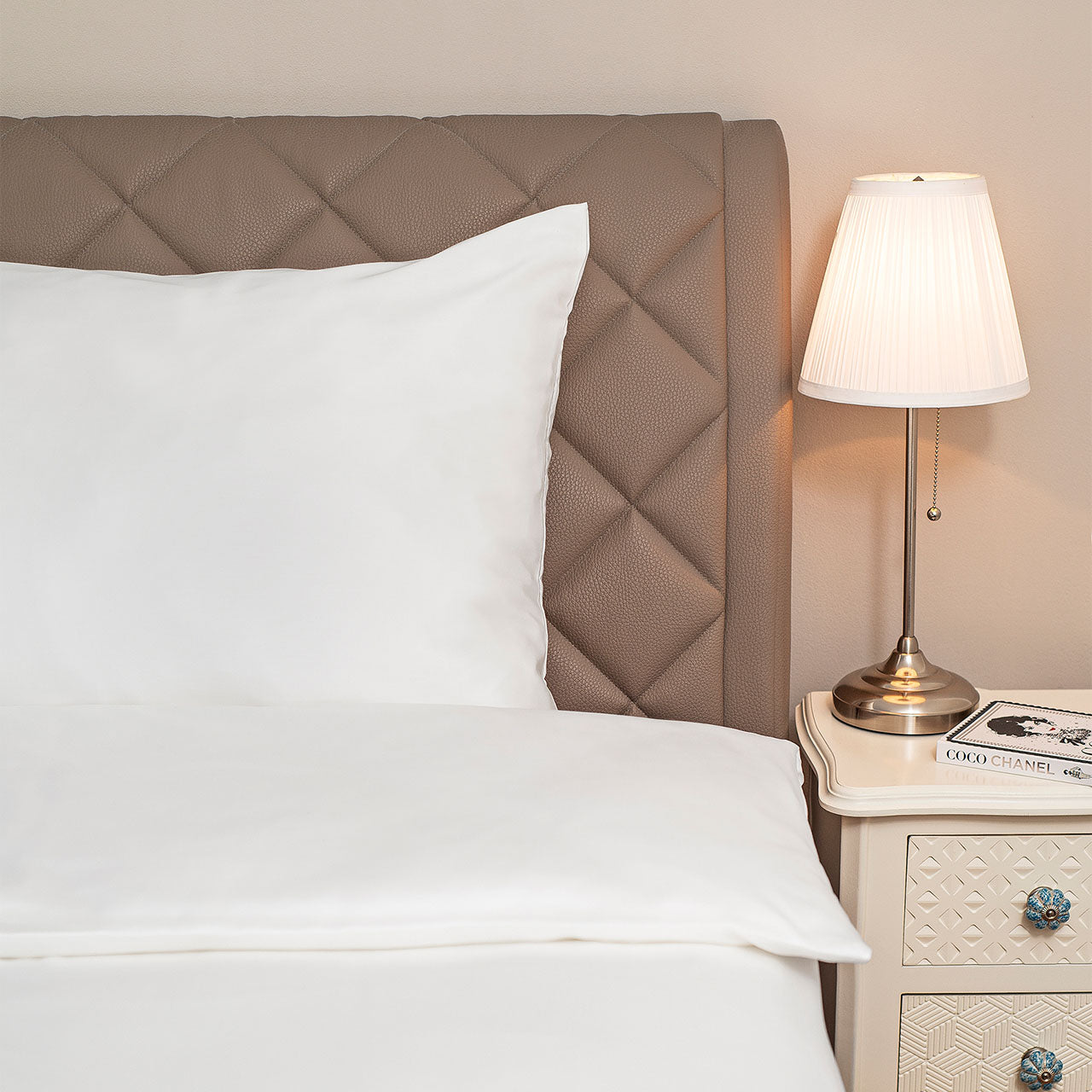 Hefel Classic Uni Bettdeckenbezug aus TENCEL™ Edelsatin