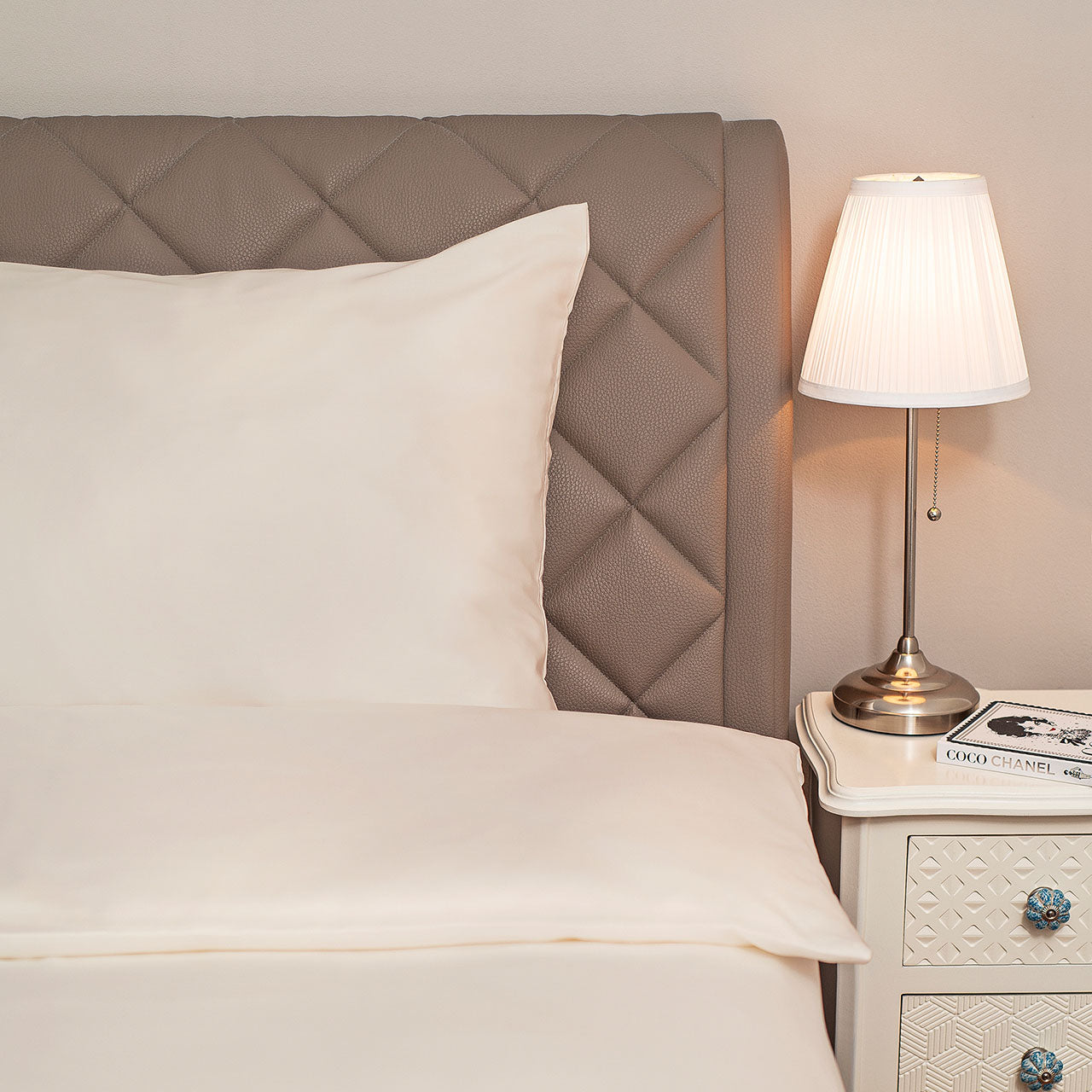 Hefel Classic Uni Bettdeckenbezug aus TENCEL™ Edelsatin