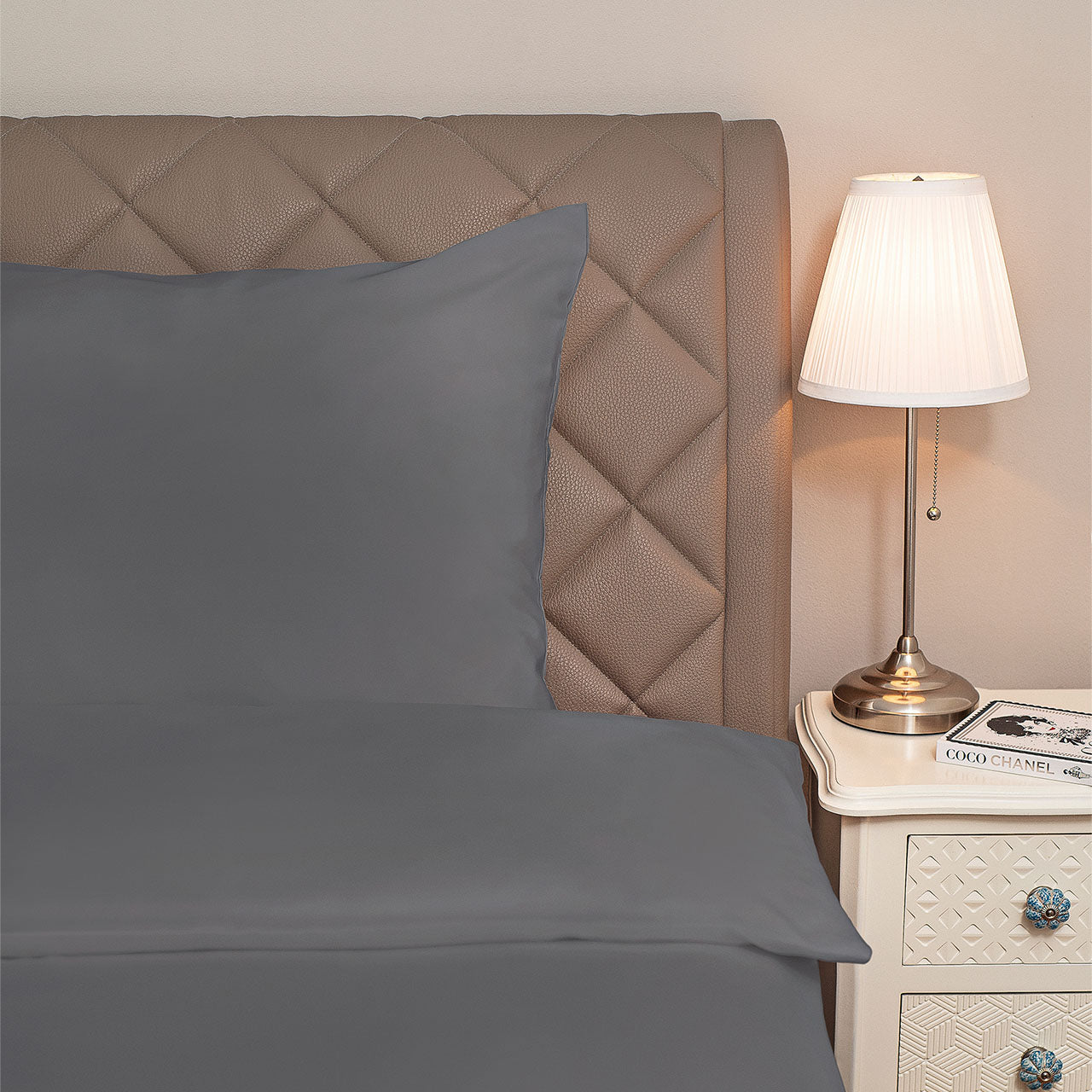 Hefel Classic Uni Bettdeckenbezug aus TENCEL™ Edelsatin