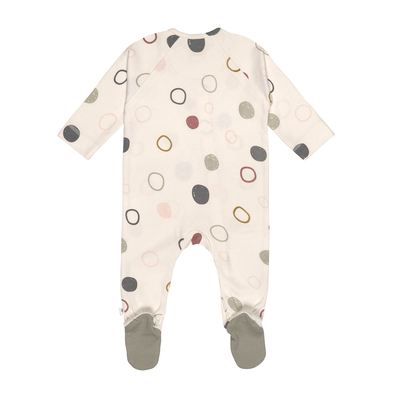 Lässig Cozy Colors Babyschlafanzug mit Fuß aus Bio Baumwolle