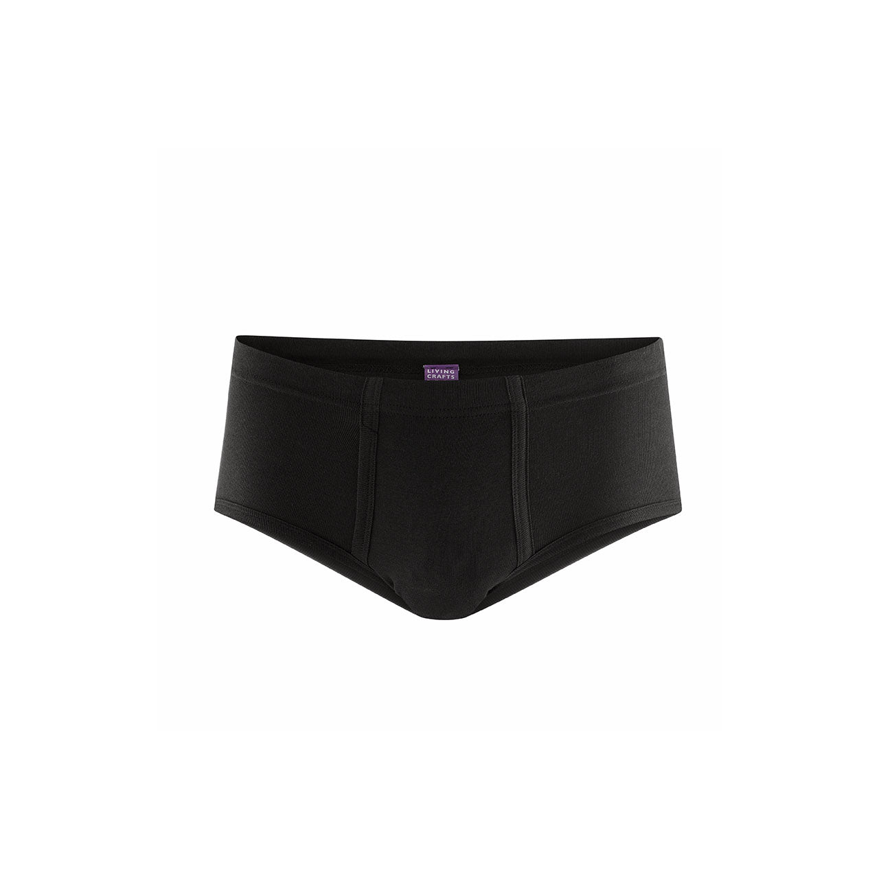 Living Crafts Julius Herren-Unterhose mit Eingriff aus Bio Baumwolle
