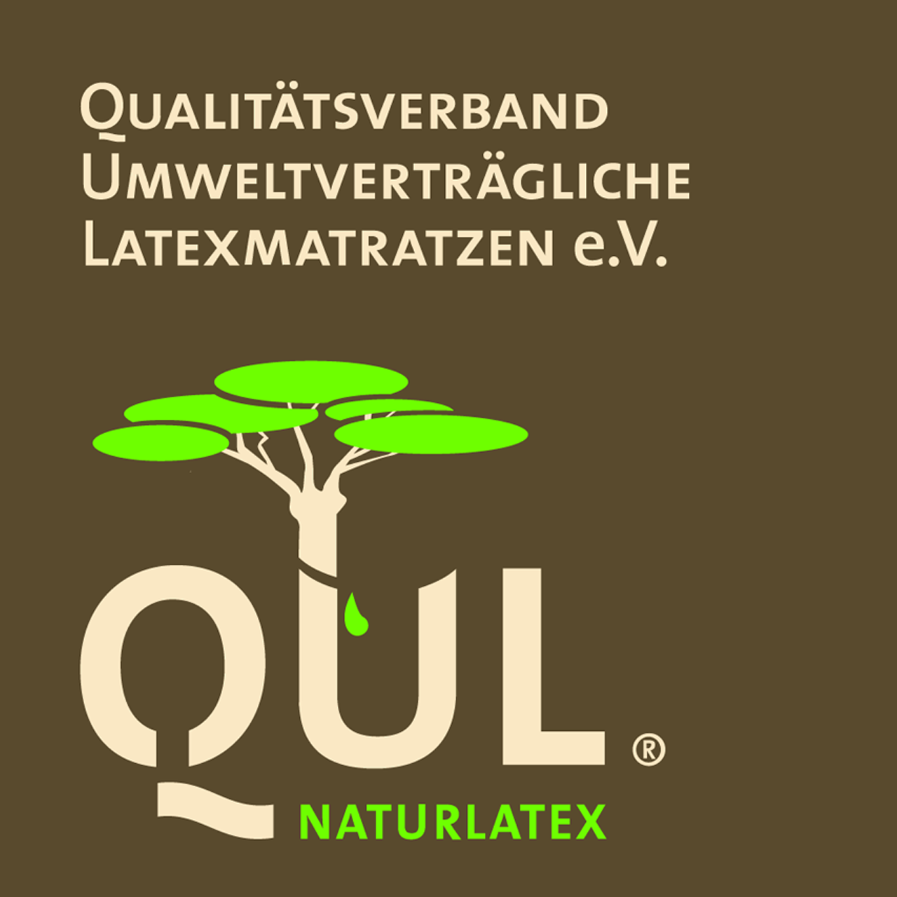 Baumberger Varia Solo Comfort Naturlatex Öko Matratze mit Bio Baumwolle Bezug