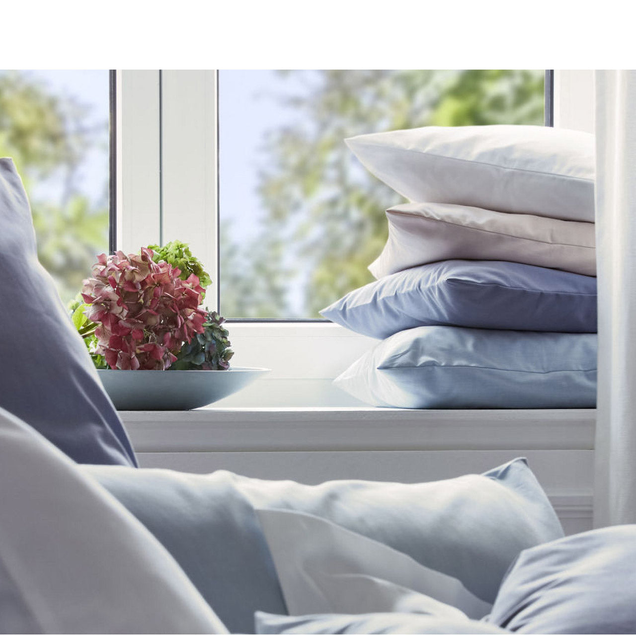 Cotonea Bettwäsche Set Chambray Nuance aus Bio Baumwolle