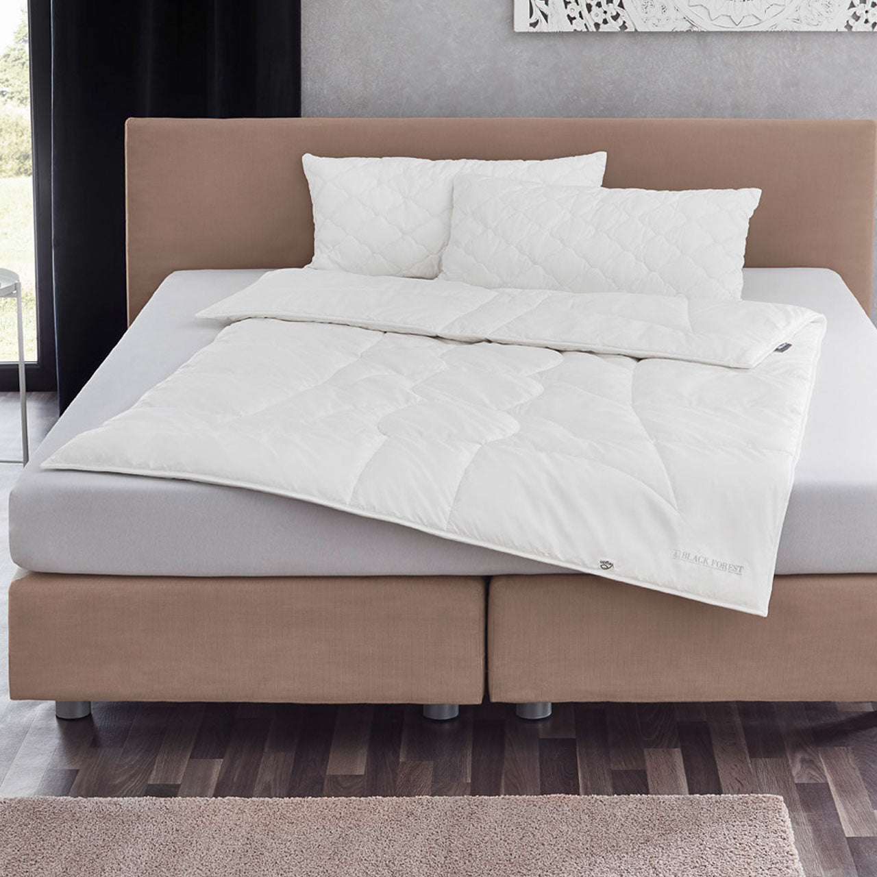 OBB Black Forest Greta Duo Winter-Bettdecke mit Kapok-Baumwolle-Füllung