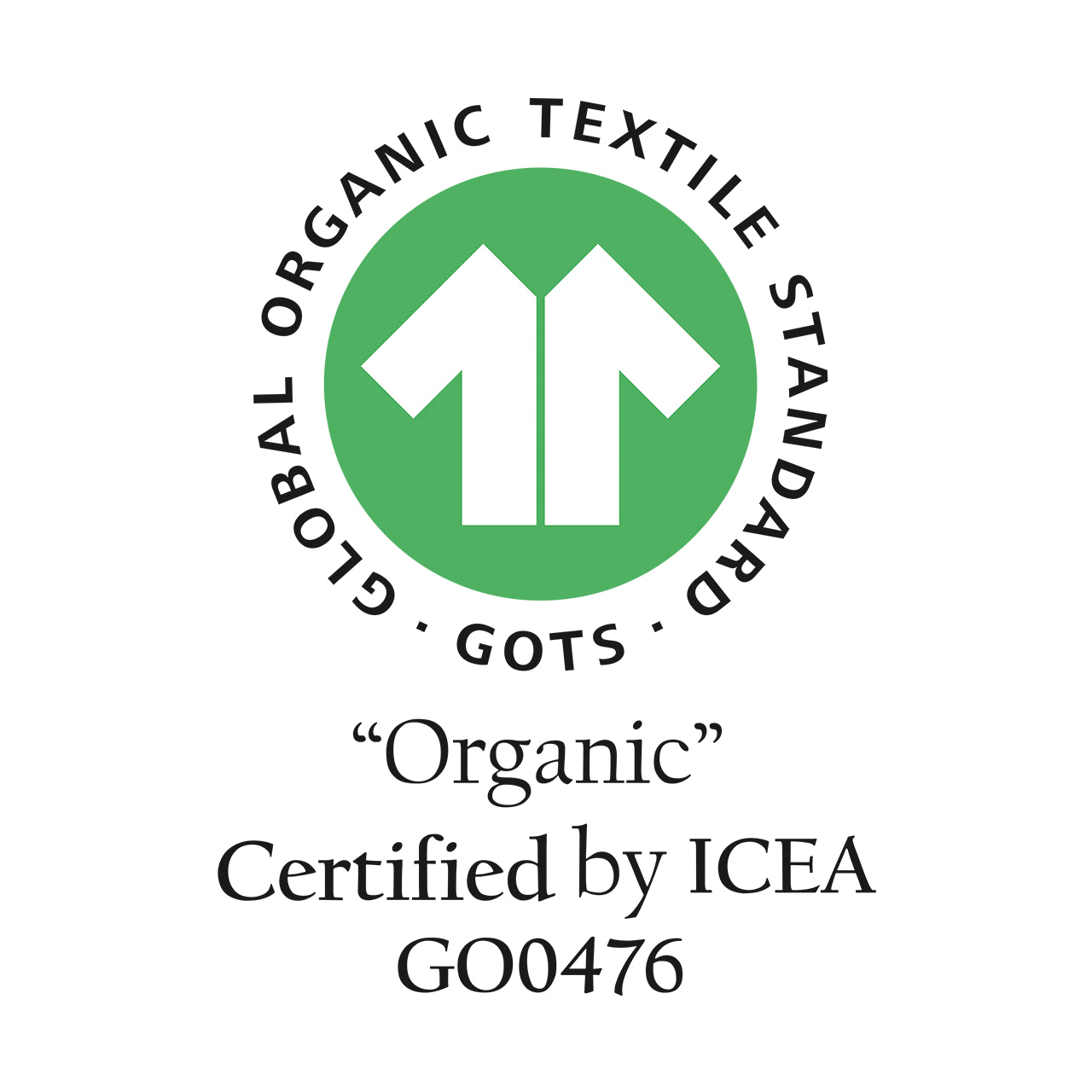 Ege Organics Kissenbezug aus Bio Baumwolle Satin