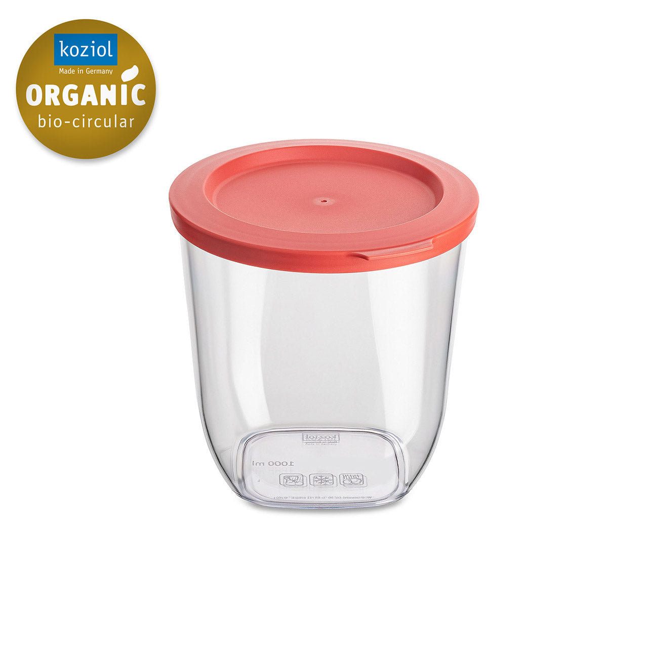 Koziol Connect Dry Storage Vorratsdose aus Bio Plastik