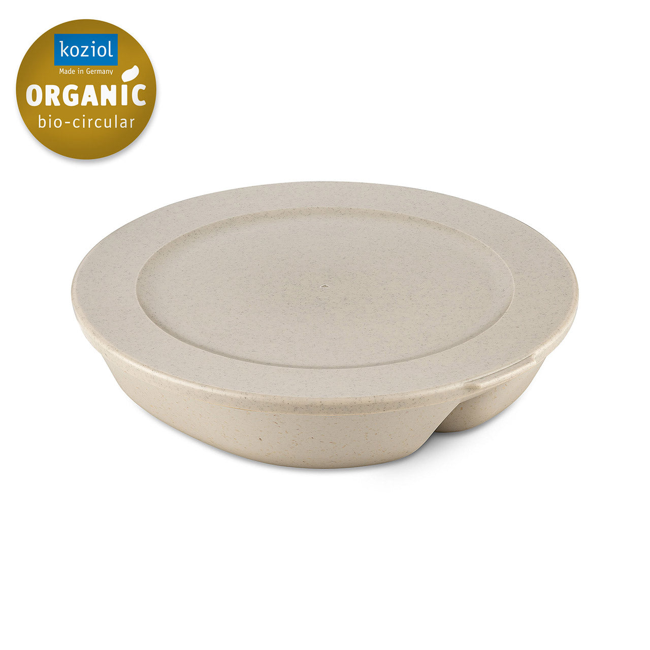 Koziol Connect Separee Menüteller mit Deckel aus Bio Plastik