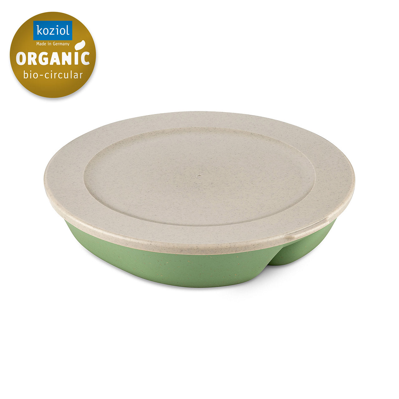 Koziol Connect Separee Menüteller mit Deckel aus Bio Plastik