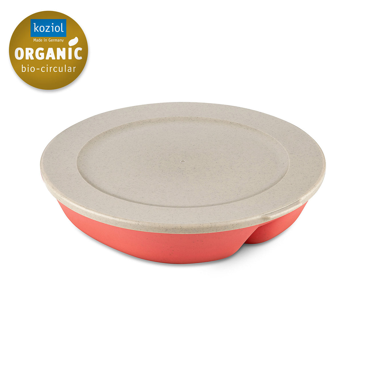 Koziol Connect Separee Menüteller mit Deckel aus Bio Plastik