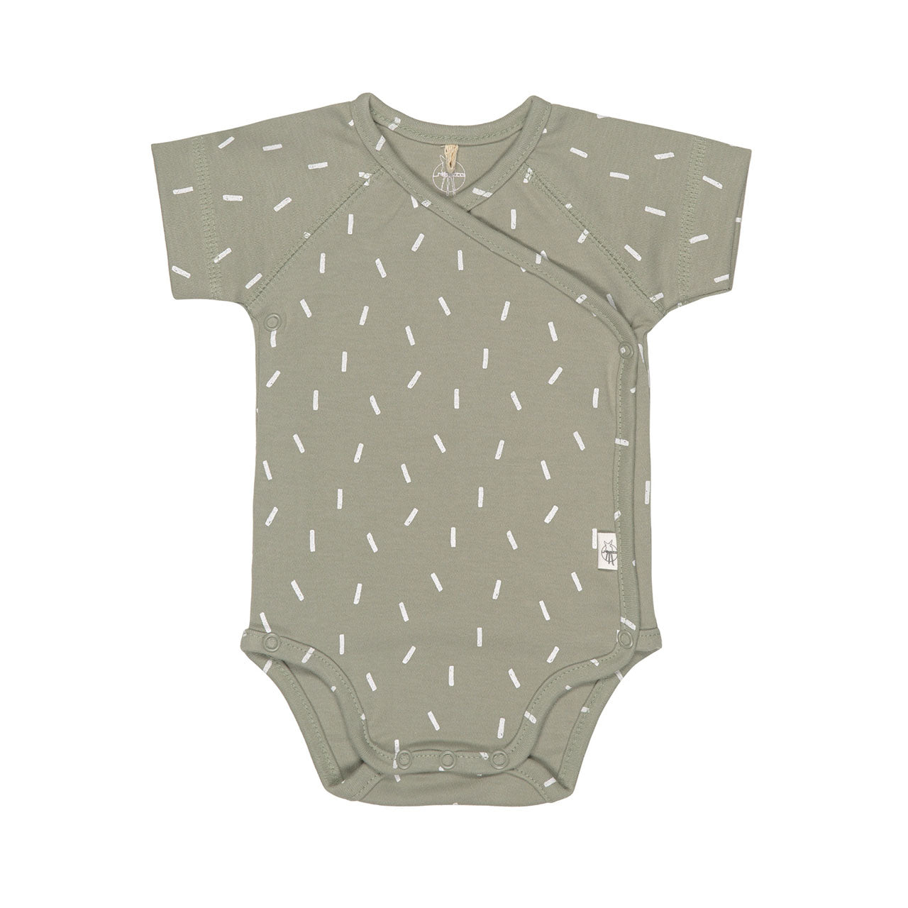 Lässig Cozy Colors Baby-Wickelbody Kurzarm aus Bio Baumwolle