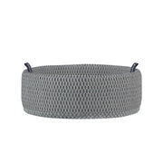 Blueair DreamWell H38i Wick Ersatzfilter in Grau, runder Verdunstungsfilter mit Rautenstruktur, Frontalansicht