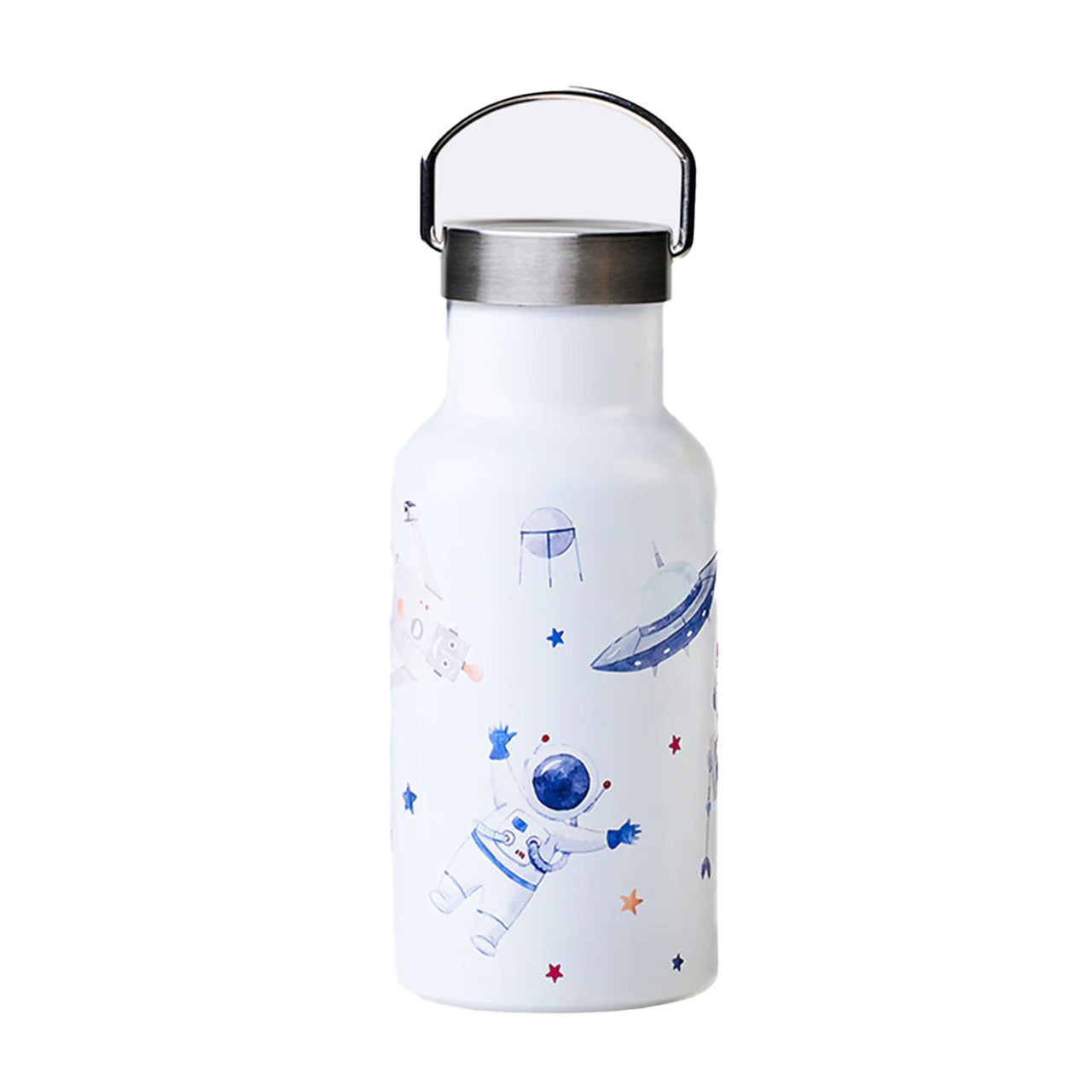 Bioloco Sky Kids Trinkflasche für Kinder aus Edelstahl 350 ml