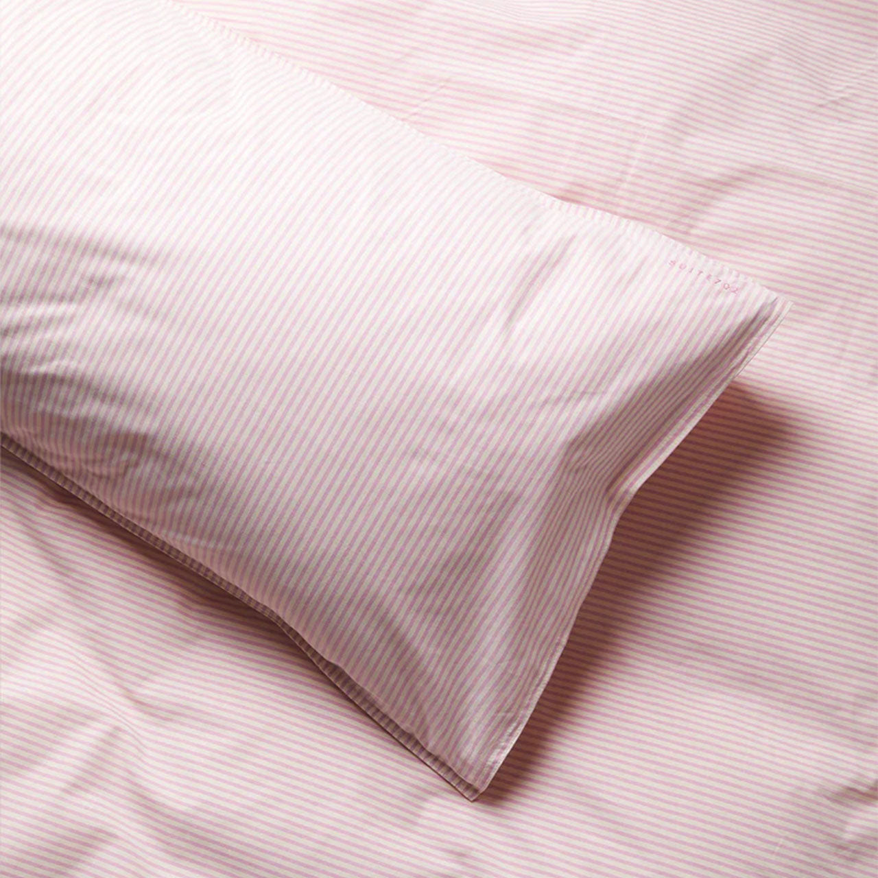 Suite702 bedMATE Perkal Woven Stripe Kissenbezug aus Bio Baumwolle