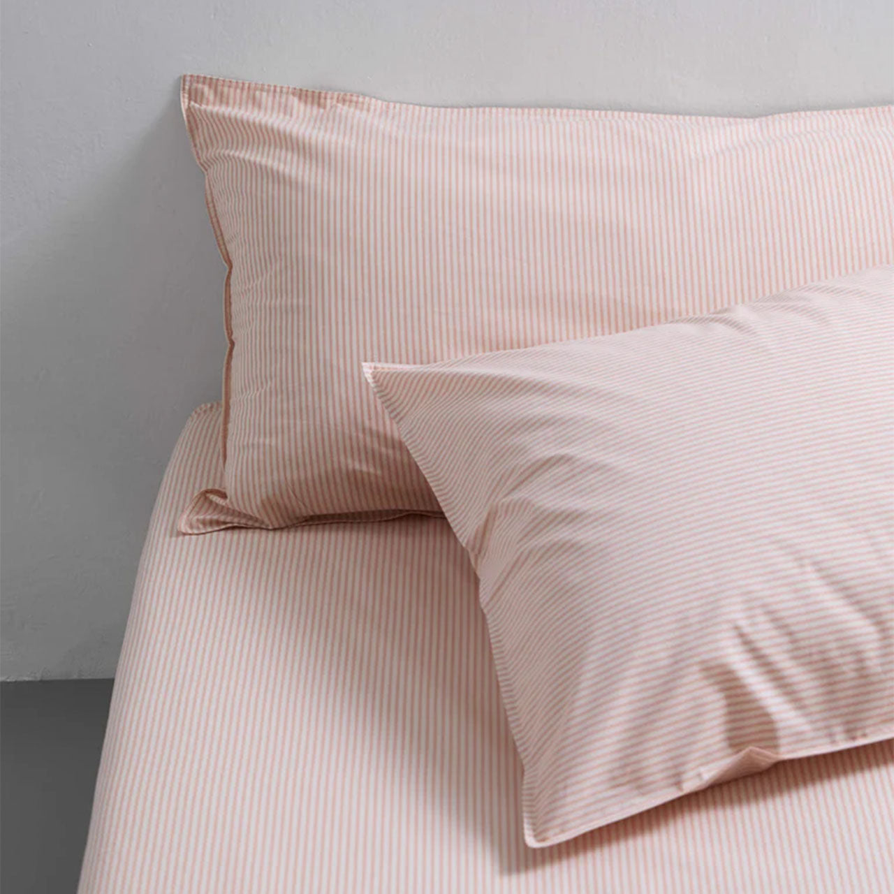 Suite702 Perkal Woven Stripe Kissenbezug aus Bio Baumwolle