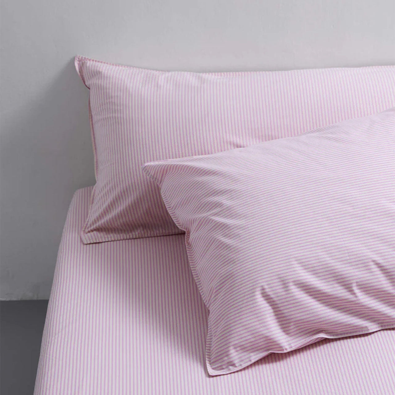 Suite702 Perkal Woven Stripe Kissenbezug aus Bio Baumwolle